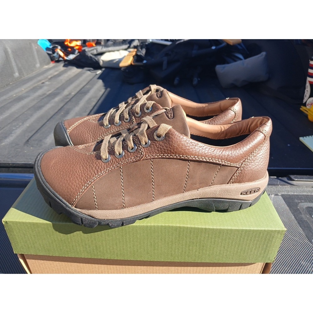 NEW KEEN Women's Size US 9 Presidio Oxford‎ Shoes Cascade Brown/Shitake 1011401 - Picture 2 of 8